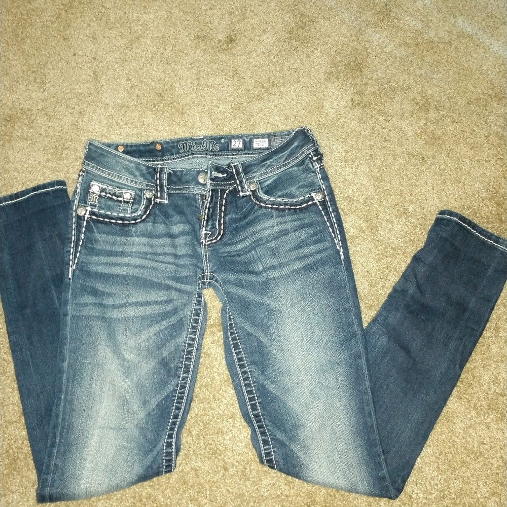 Miss Me skinny leg jeans